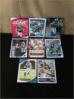 (8) Christian McCaffrey Football Cards