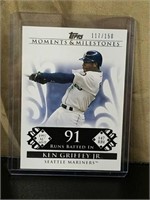 Rare Ken Griffey Jr. #117/150 Baseball Card