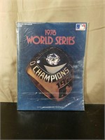 Official 1978 World Series Program