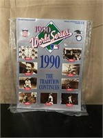 1990 Official World Series Program