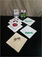 Minor League Baseball Schedules & Napkins