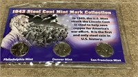 1943 Steel Cent Collection