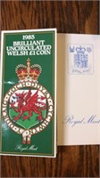 1985 Brillant Uncirculated Welsh Coin