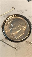 1958 D Silver Uncirculated Roosevelt Dime