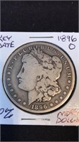 1896 O Morgan Silver Dollar-Key Date