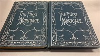 1895 The First Mortgage Silver Foil Spine
