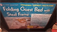 Folding Guest Bed With Steel Frame