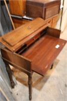 antique writing desk table