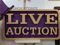 Live auction weekly