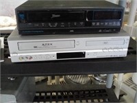 Apex VHS/DVD player