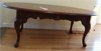 Lot #532 - Cherry Queen Anne style coffee table