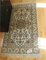 Lot #559 - Wool Pile rug (64” x 36”)