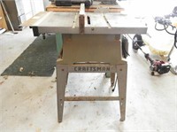 Lot #611 - Craftsman Limited Edition 10” table