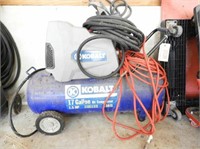 Lot #630 - Kobalt 17 gallon 1.4HP portable air