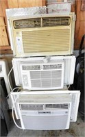 Lot #633 - (3) window air conditioners