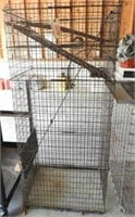 Lot #638 - Large Animal cage trap 5ft x 3ft
