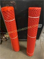 Orange caution Netting 48 in