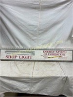 Energy saving fluorescent shop light