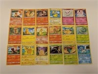 (18) Popular Pokemon Cards Pikachu Charmander