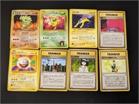 (8) Japanese Pokemon Rare Pocket Monsters Cards