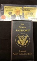 Trump money and penney passport