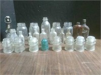 Vintage Jars, Bottles, and Insulators