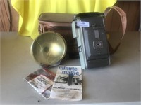 Vintage Polaroid Land Camera with Accessories