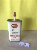 A Penn All Purpose Machine Oil Can Oiler