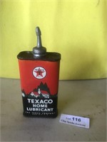 Vintage Texaco Home Lubricant Oil Oiler Can