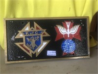 Knights of Columbus License Plate