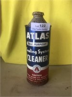Vintage Cone Top Atlas Cooling System Can