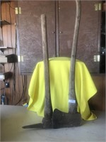 Old Axe and Pick Axe Lot
