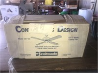 New in Box Craftmade 52" Ceiling Fan