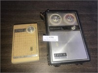 Vintage Zenith & Orion Transistor Radios-Untested