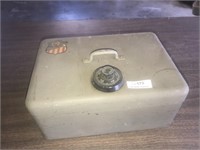 Vintage Protectall Fire Proof Safe Box- Open REad