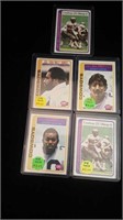5 topps 1978 football cards,all cowboy stars