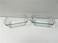 Two Small Anchor Hocking Baking Dishes
