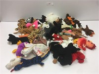 Lot of 40+ TY Beanie Babies