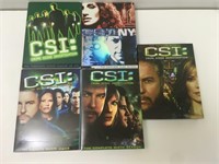 Five Seasons of CSI 1,3,4,6 & 7 on DVD