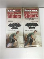 2 Packs of Haul Masters Moving Sliders
