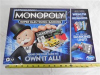Monopoly Electronic Banking Board Game USED