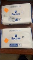 2 Packs Heavy Duty Cleaning Wipes - Bactive