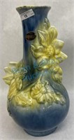 Norwood vase 13 inches tall original foil label