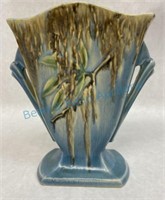Roseville fan vase Moss pattern 7 in tall