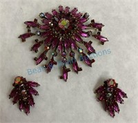 Costume brooch signed Weiss