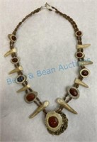 Native American ceremonial necklace