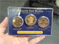 MARTIN VAN BUREN COIN SET