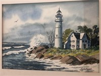 Light House Watercolor