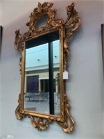 Large Gold Ornate Mirror