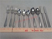 US Navy stainless silverware pieces